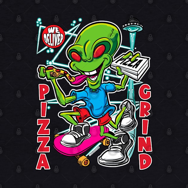 Pizza Grind by eShirtLabs